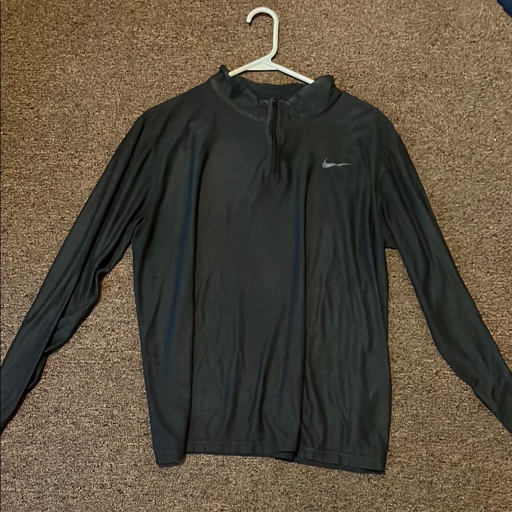 Nike Black Long Sleeve Pullover